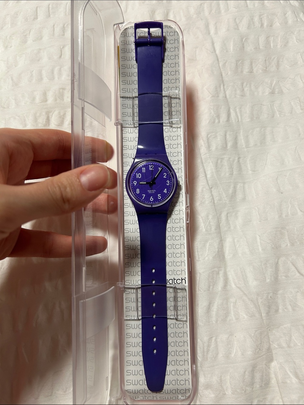 Swatch Deep Purple Watch